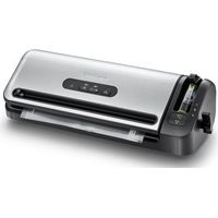Machine à emballer sous vide – Conservation jusqu'à 5 fois plus longue – Modes de scellage humide et sec – Design vertical compact – 120W – Foodsaver