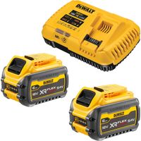 DeWalt DCB 117 T2 Akku Starter Set 18 V Ladegerät 12 A + 2x DCB 546 Akku 6,0 Ah