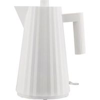 Alessi Plisse Electric 1.7L Water Kettle White