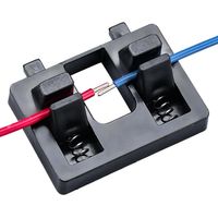 Supporto per filo di saldatura, supporto per elettrodo di saldatura portatile, morsetto di saldatura multifunzione preciso per cavo a molla per elettronica