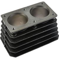 Compresor geko g80303-43 100 litros resistente