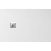 MITIA Marble Shower Tray 140x90cm, blanc