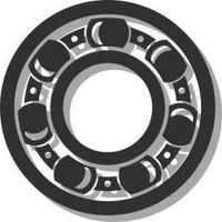 Gruppo rullini e gabbia K22X29X16 16mm DE 29mm ID 22mm NTN
