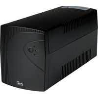 TM-LI-1k2-PC-2X7: TM-LI-1k2-PC-2X7: USV-Tower mit modifizierter Sinuswelle, 230 V AC, 1200 VA/720 W, Kunststoffgehäuse mit 2 Akkus...