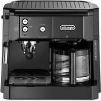 Delonghi – Cafetière expresso combinée 15 bars – Porte-filtre compatible dosettes E.S.E. – Réservoir amovible 1L – Chaudière inox