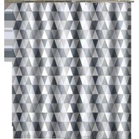 Rideau de douche 200 x 220 (200 x 220 de largeur. 220 de hauteur). tissu polyester imperméable anti-bactérien. anti-moisissure. lavable