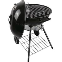 Edco Kogel Holzkohlegrill Schwarz elegantes Design