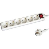 Base multipla 6 prese con interruttore 3 metri di cavo GSC 0000023