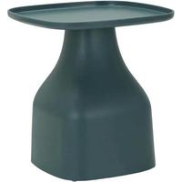 Mesa auxiliar mauro ferretti plástico azul 48x48x50 cm