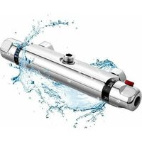 Thermostatic shower faucet, full copper thermostatic bathtub faucet, 38℃ safety protection with anti-scalding button, bathtub faucet for precise adjustment of water temperature and quantity