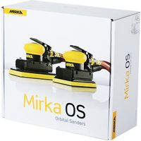 Mirka – Ponceuse pneumatique orbitale aléatoire 70x198 mm – 179 W – Pour bois dur et teck – Raccord d’entrée d’air 1/4"