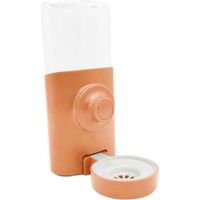 Automatischer Kaninchen-Wasserspender, tragbarer, auslaufsicherer Wasserspender für Hühner-pink