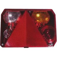 Feu RADEX 6400 droit 6 fonctions avec feu de recul pour remorque