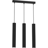 Milagro HUDSON MLP8792 schwarze Röhrenpendelleuchte 3xGU10