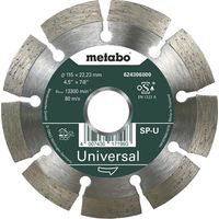 METABO 624306000 Diamond cutting disc 115mm x 22.23mm