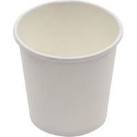 Gobelet en carton blanc - 1000 unités - Betik
