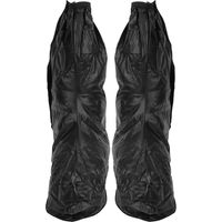 Waterproof Rain Shoe Covers Prevent Slip Snow Shoe Protectors Rain Boots Overshoes BlackXL