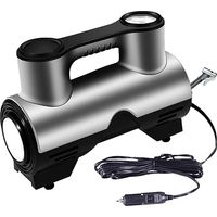 Car Tire Inflator, Air Compressor with LED Light, 12V Portable Air Pump for Car Tires, 12V Air Pump for Car Tires