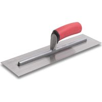 MARSHALLTOWN 11103 Cazzuola per Lisciare-Impugnatura SoftGrip, Acciaio al Carbonio, 356x102 mm, Argento