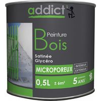 Peinture Bois 0.5 Litre Marine - Addict