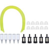 Fuel filter primer pump, fuel hose set spare part 12538108660 for Poulan chainsaw