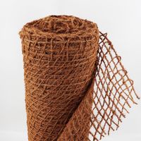 Red antierosión de 150 m, 1 m de ancho, estera de fibra de coco de 450 g