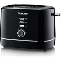 Severin AT 4321 tostadora 7 2 rebanada(s) 850 W Negro