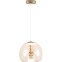 Suspension Ronde Plafonnier D'Intérieur Vintage Suspension Luminaire En Verre Lustre Rétro Suspension Moderne Or