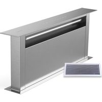 Klarstein Royal Flush Eco - Cappa aspirante A scomparsa 713,8 m³/ora Boost Controllo touch Classe energetica A++