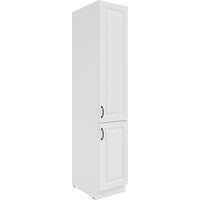 Küchen Vorratshochschrank 40 cm Stilo Weiss Küchenzeile Küchenblock