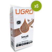 Lot de 6 briques de coco 11L - U-GRO SMALL