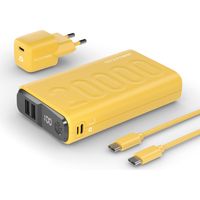 realpower PB-20000 batería externa amarilla 20000 mAh