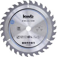 kwb 586557 Hartmetall Kreissägeblatt 190 x 16 mm 1 St.