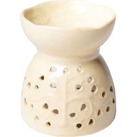 Brûle-Parfum en céramique Beige