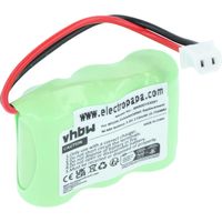 vhbw Batterie compatible avec Dogtra 22000NCP Collar, 280NCP dog training collar collier de dressage de chien (210mAh, 3,6V, NiMH)