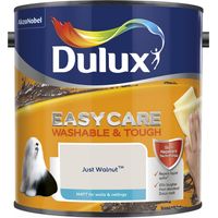 Dulux Easycare Washable & Tough Matt Emulsion Paint - 2.5L - Just Walnut