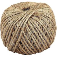 Cyclingcolors – Ficelle de chanvre 100m – Résistante à l'usure – Diamètre 1,5mm – Corde pour travaux de jardinage et bricolage