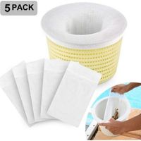 Skimmer Piscine Skimmer Lot de 5 paires de chaussettes de skimmer pour piscine, skimmer de piscine, de skimmer pour piscine, de skimmer de panier, de filtre, de feuilles d'huile, de insectes