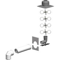ATEC Schacht-Set PC DN80/125-DN80 Edelstahl, 1471