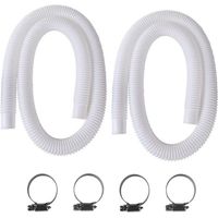 Tuyau Piscine 32mm, Tuyau pour Piscine Hors Sol, 150cm/59in Tuyau de Rechange