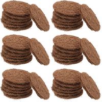 Nistmatten Kokosfasermatte 100 Stück Runde Natural