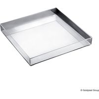 Gold Plast Vassoio Fashion San 300 x 300 Mm Trasparente 1 Pz