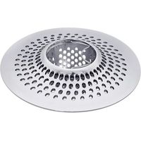 QORVA-Drain Hair Catcher/Bathtub Shower Drain Hair Trap/Strainer Stainless Steel Drain Protector