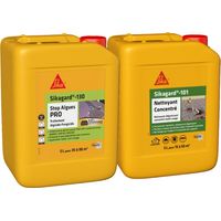 Pack de nettoyage façades SIKA - Sikagard-130 Stop Algues Pro 5L - Sikagard-101 Nettoyant Concentre 5L