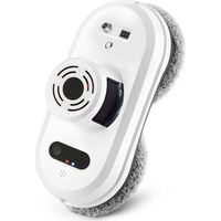 Nettoyeur à vitres robot électrique haute aspiration – Détection automatique des cadres – Télécommande infrarouge – Anti-chute – Blanc – Ouyifan