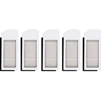 Ulisem(5 Pièces) N20 Plus Filtres HEPA Blancs Compatibles Avec ECOVACS DEEBOT N20 Plus/ N20 Pro Plus/ X1 Omni/X1 Omni/T10 Plus/T10 Turbo