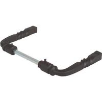 Bouvet Doppelbügel Bourgogne Epoxidharzlack schwarz 7 mm