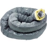 Conducto flexible aluminio Atlantic t127 alu cr 25 6m aislamiento 25mm