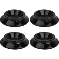 4 pièces de patins ronds en ABS pour piano droit, protège-sol et accessoires pour pieds de piano