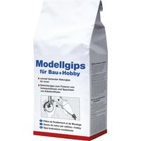 Decotric Modellgips für Bau und Hobby 5 kg Innen schnell härtend Naturgips